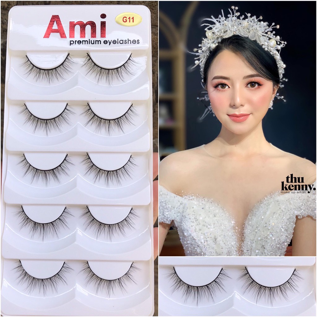 Mi giả chồn cao cấp Ami (5 cặp/hộp)