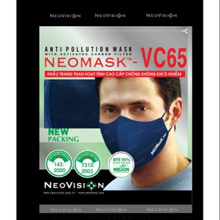 Khẩu trang than hoạt tính NEOMASK_VC65