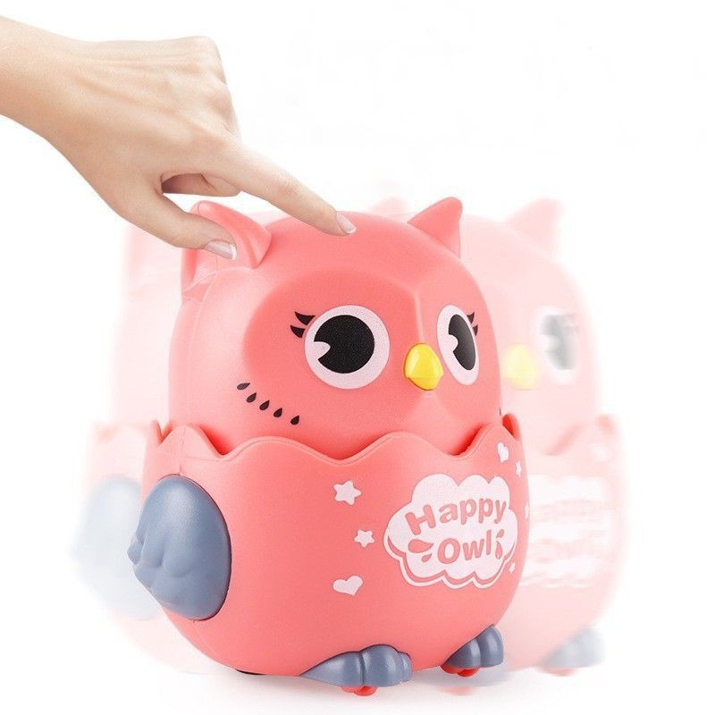 _Chim Cú Mèo Happy Owl Chạy Dây Cót Vui Nhộn_Đồ Chơi Vận Động