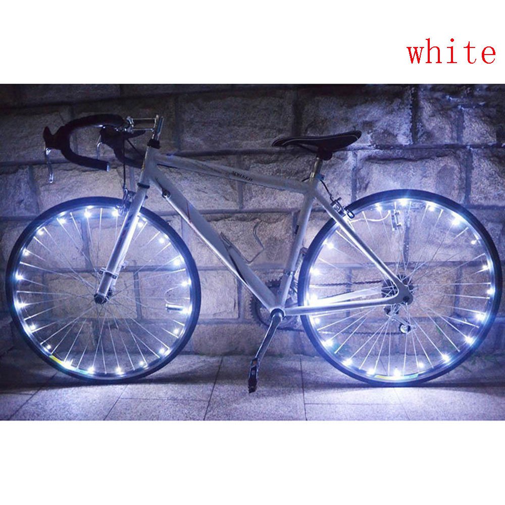 Dây đèn LED 20 bóng trang trí vành xe đạp