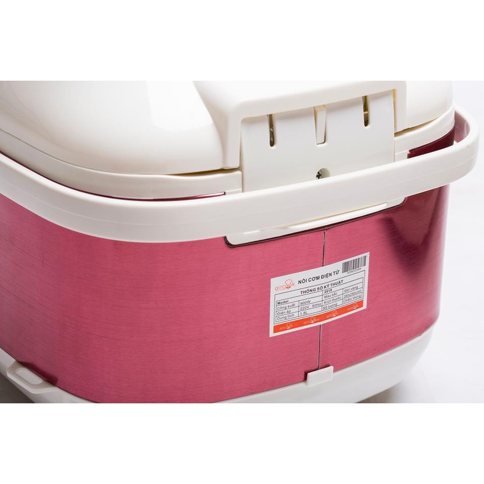 Nồi cơm điện AirCook 8 chức năng (1.8 Lít) Sale 45% | BigBuy360 - bigbuy360.vn