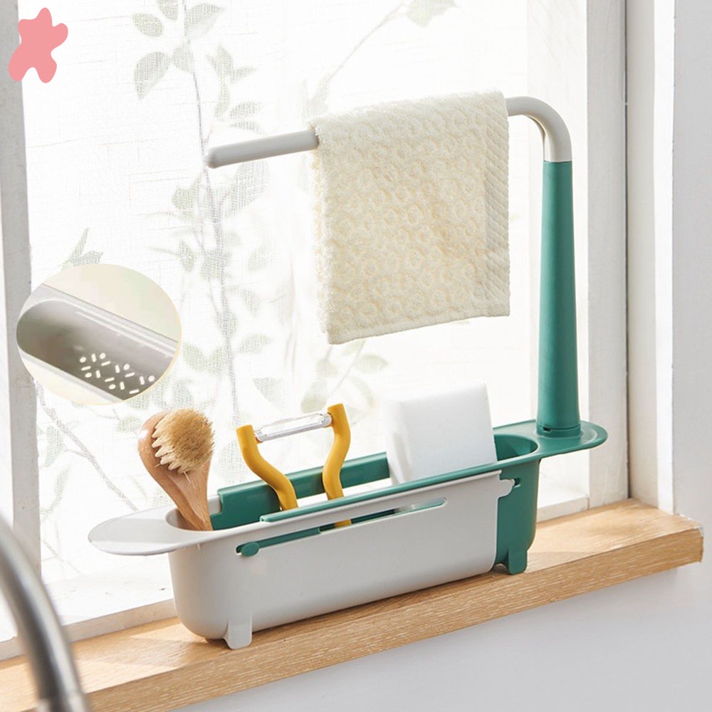 ★★★ 1 Giá Đựng Đồ Dùng Nhà Bếp Có Thể Thu Gọn Tiện Dụng