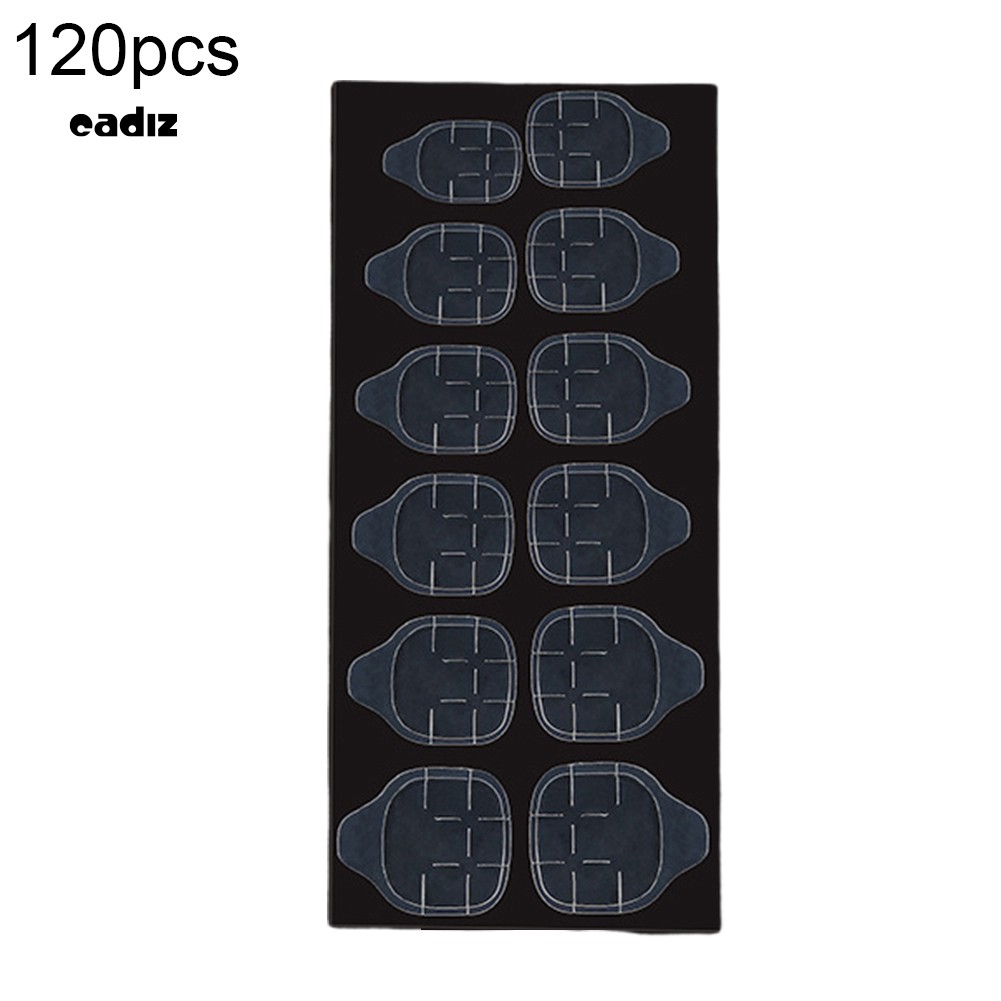 Set 120 miếng dán trong suốt dùng trang trí móng tay
