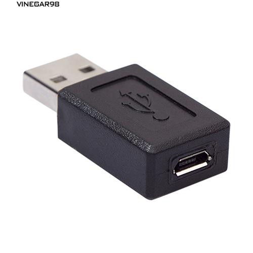 Đầu USB 2A chuyển đổi đầu cắm sang lỗ cắm