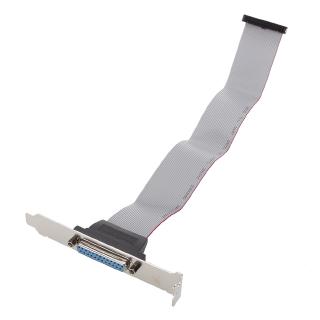 [rememberme]Motherboard DB25 1 Port Serial Parallel PCI Slot Header Cable Braet E0Xc