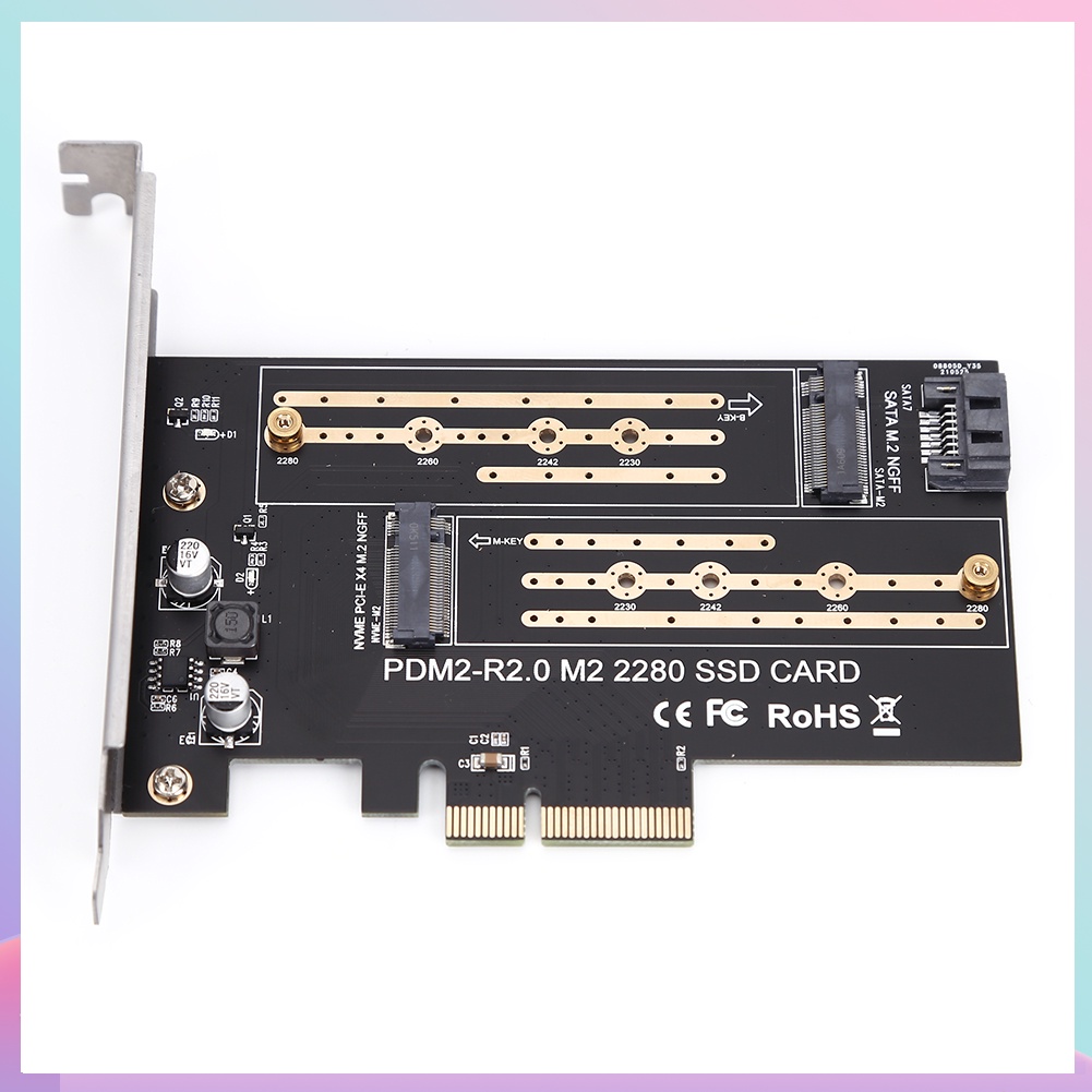 Thẻ chuyển đổi mở rộng M.2 NVME sang PCIE SSD sang PCI-E 3.0 X4 SATA | BigBuy360 - bigbuy360.vn
