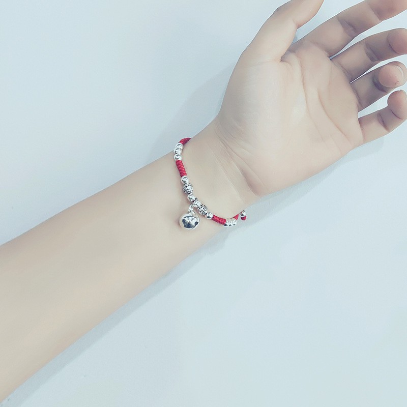 Lắc tay nữ vòng tay bện chỉ đỏ tỳ hưu cầu may mắn, trường thọ đính hạt phong cách Hàn Quốc 11 mẫu S151 | BigBuy360 - bigbuy360.vn