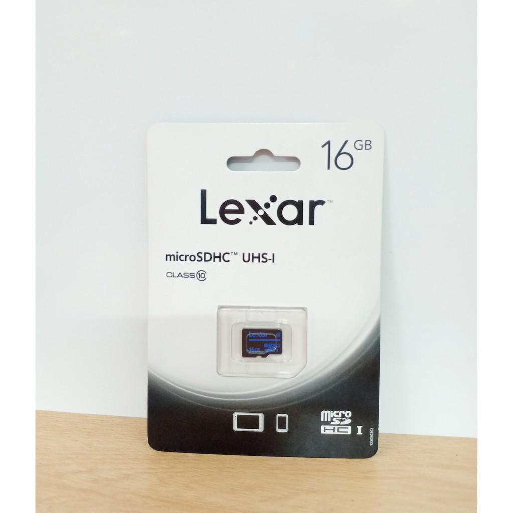 [Mã ELFLASH5 giảm 20K đơn 50K] Thẻ nhớ 16GB Micro SDHC C10 LEXAR (không kèm Adapter)