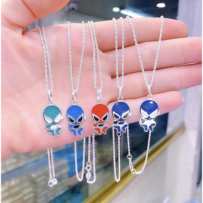 Dây chuyền mặt siêu nhân cho bé trai