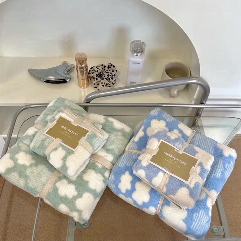 Khăn Tắm Cỡ Lớn Thấm Hút Tốt Nhanh Khô Tiện Dụng