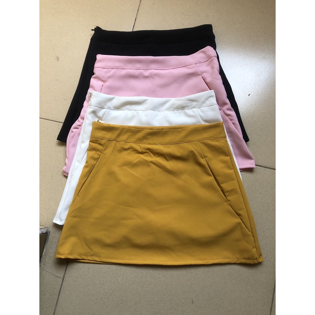 Váy chữ A mới về kèm hình thật U28105