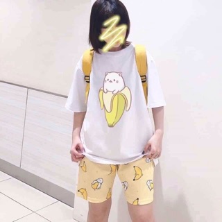Xét bộ lửng carton cute ( freesize 38-58kg)