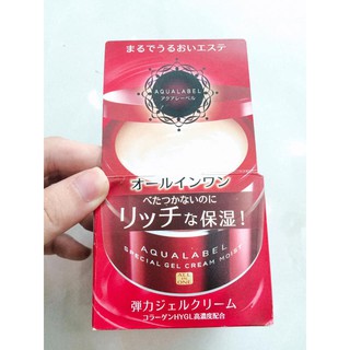 KEM DƯỠNG DA SHISEIDO AQUA LABEL MÀU ĐỎ ALL IN ONE