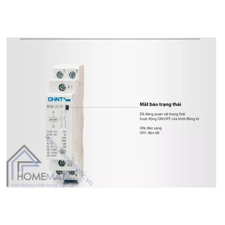 KHỞI ĐỘNG TỪ 1 PHA CHINT NCH8 25A [Giá tốt]