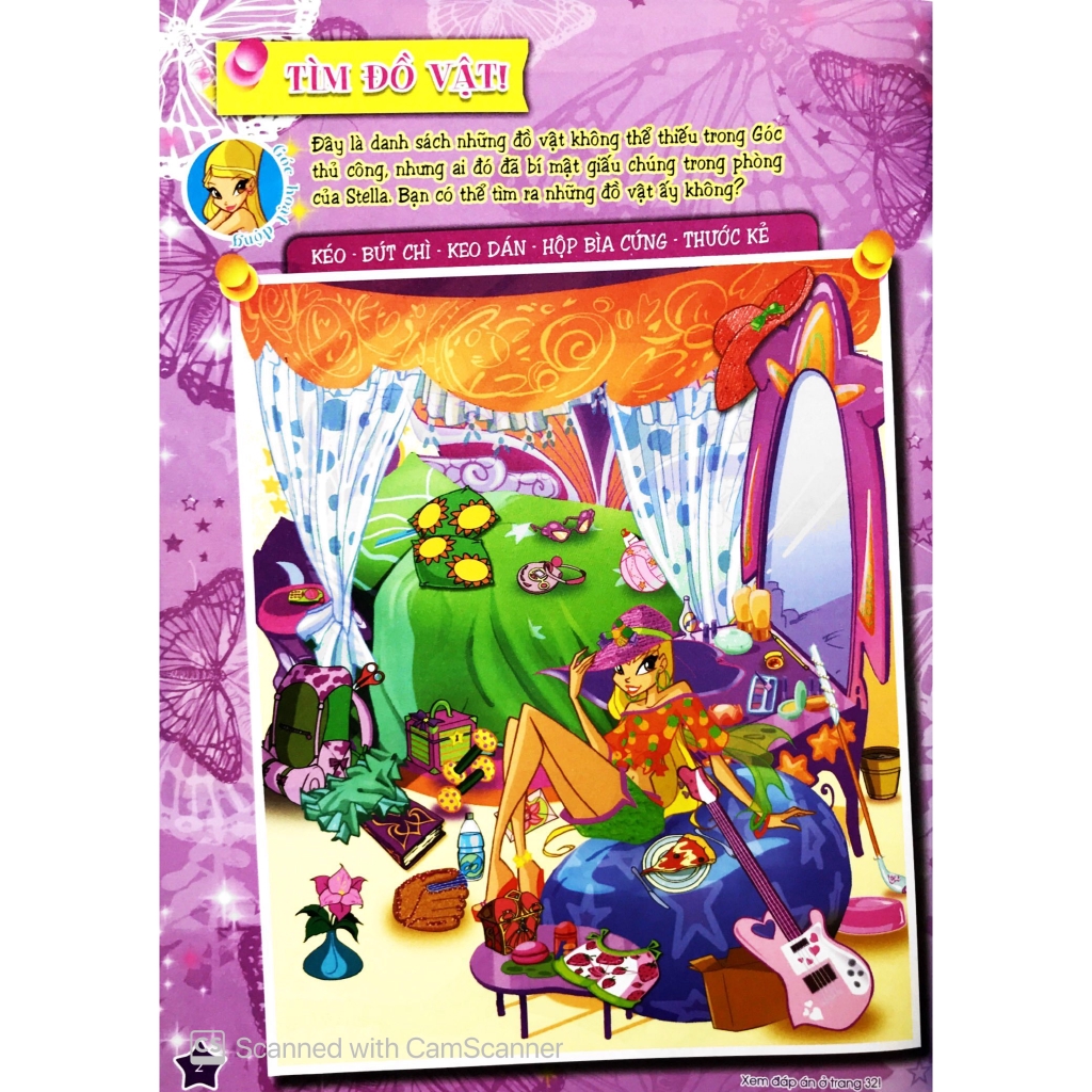 Sách - Winx Club - Câu Lạc Bộ Các Tiên Nữ Sành Điệu - Chơi, Cùng Winx Sáng Tạo!