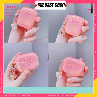 Case AIRPOD 1/2/3/Pro 2 Vỏ Đựng Ốp Bảo Vệ Tại Nghe Bluetooth Ánh Hồng Ngoc Trai - Mr.Case