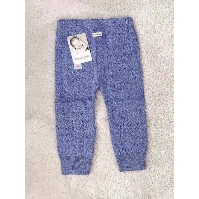 Quần len momma size 12m