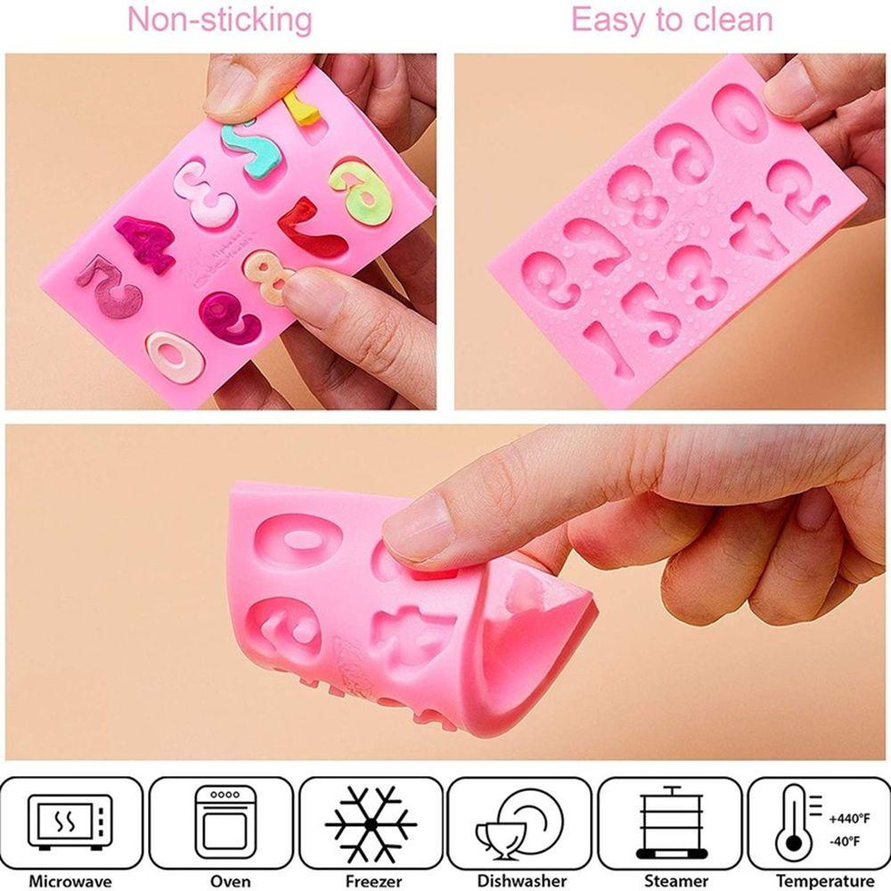 AUGUSTINA Khuôn Làm Bánh Hình Chữ Cái Trang Trí DIY