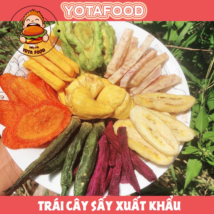 [Mã GROSALEHOT giảm 8% đơn 250K] 500Gr Trái Cây Sấy ( Thập Cẩm Sấy hàng xuất khẩu ) | Đủ vị | Yotafood | BigBuy360 - bigbuy360.vn