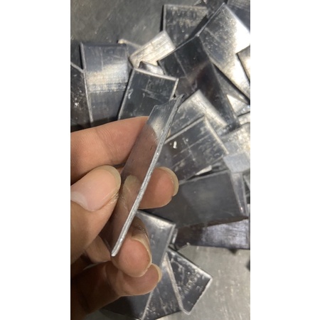Chì Kẹp Lưới Vét , Chì Nguyên Chất độ Dày 2ly Cắt sẵn