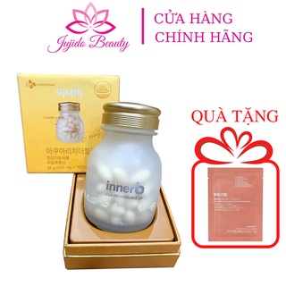 Viên Uống Cấp Nước Aqua Rich Hàn Quốc Giúp Bổ Sung Collagen, Giữ Ẩm, Cấp Nước Cho Da Sáng Mịn, Hồng Hào