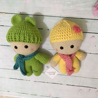 Búp bê bằng len handmade