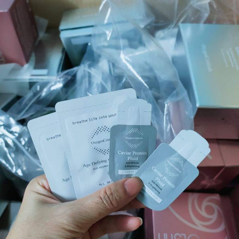 Sample sét trứng cá đen Oxygen 10 sét/20 ml