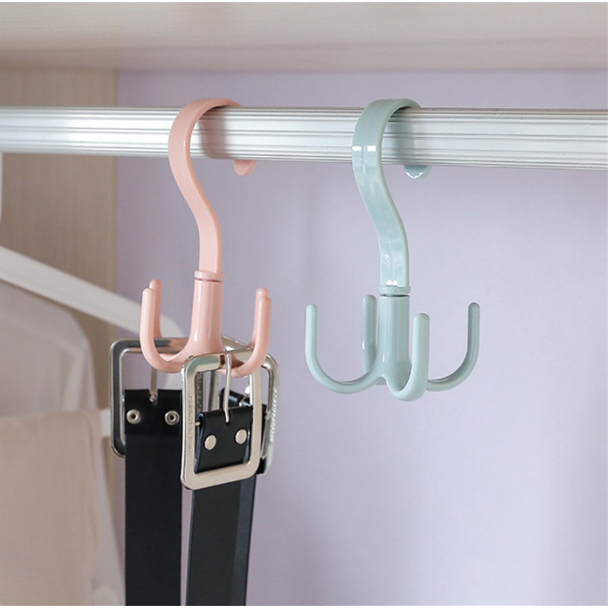 Móc 4 Nhánh Tiện Lợi Để Treo Túi Nón Khăn Trong Nhà Bếp Nhà Tắm