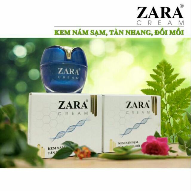 Kem ngừa nám, Tàn nhang, Đồi mồi Zara 12g - Hàng chính hãng