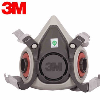 Mặt nạ chống độc, Mặt nạ chống khói,Mặt nạ phòng độc 3M 6200+6001 hộp lọc+501 bông lọc+5N11