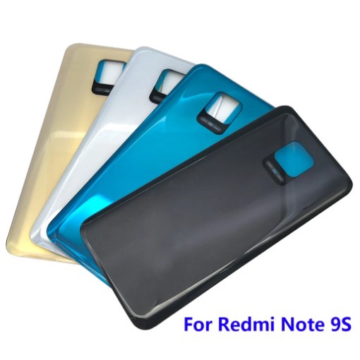 Nắp lưng Xiaomi Redmi Note 9S / Note 9 Pro 4G  - Chất liệu kính - Tặng kèm keo
