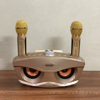 Loa bluetooth karaoke sdrd sd-306 kém 2 micro