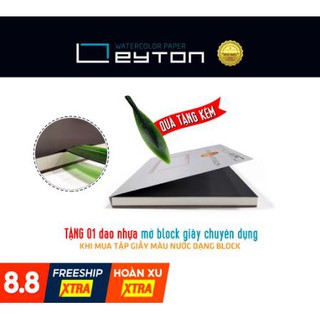 Sổ vẽ màu nước leyton 100%cotton