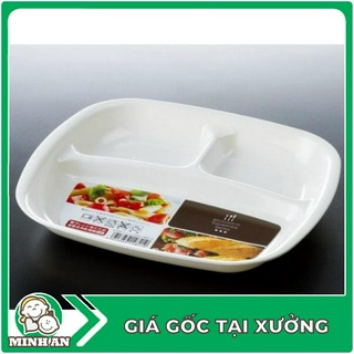 ❀ ❀ Khay ăn dặm cho bé - Nakaya. Dạng 3 ngăn cho bé ăn dặm blw Nhật bản ❀ ❀