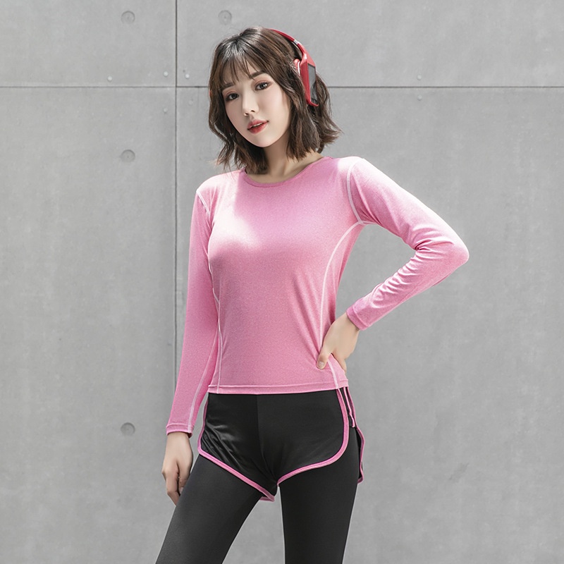 Áo thun tập GYM Yoga nữ dài tay YENA, áo thể thao dài tay nữ trẻ trung nhiều màu lựa chọn