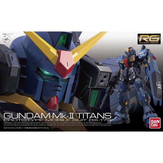 Mô hình lắp ráp Gundam RG 1/144 Mk2 Titan