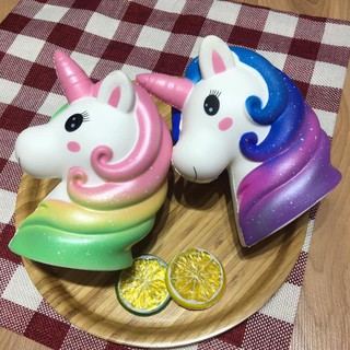 Squishy Unicorn Cầu Vồng Size To