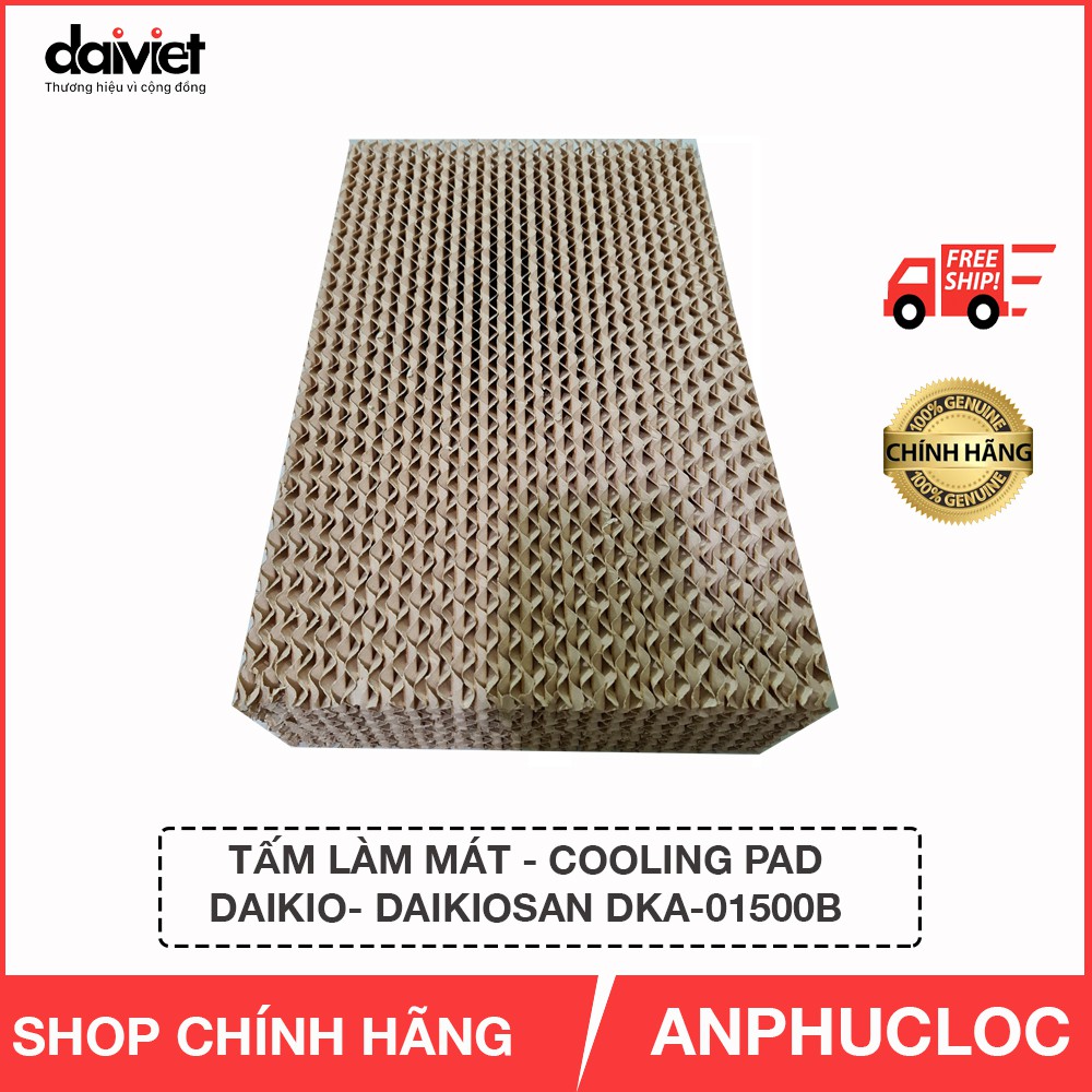 [Mã ELFLASH5 giảm 20K đơn 50K] Tấm làm mát cooling pad Daikio -Daikiosan DK-1500B DKA-01500B chính hãng