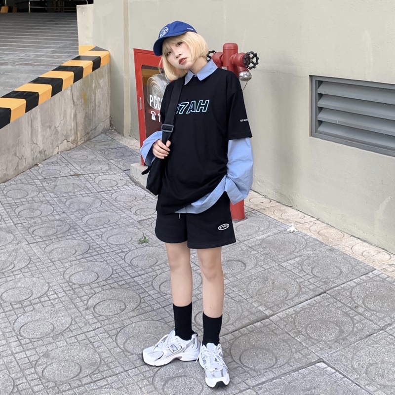 Quần short signature 67ahstudio