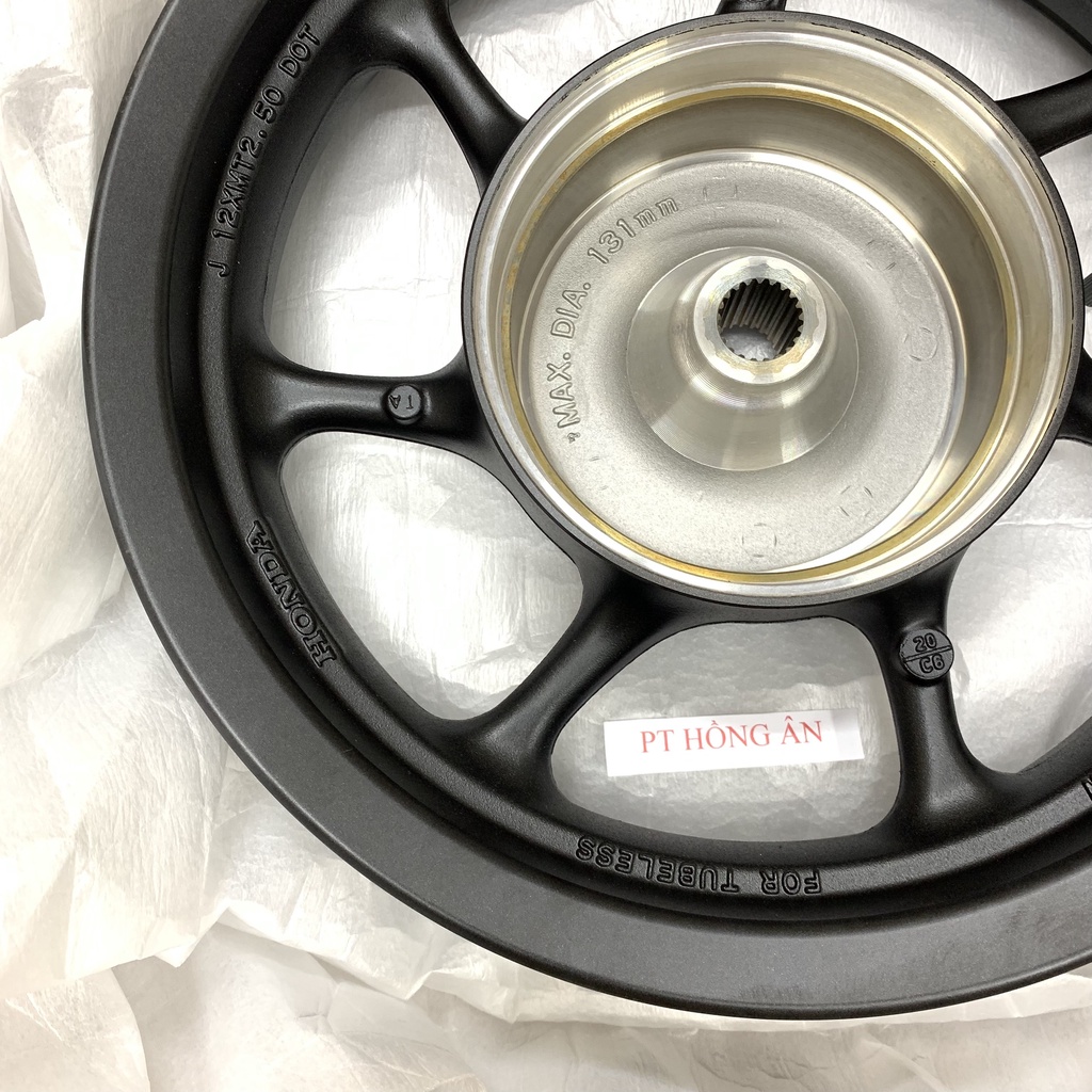 Mâm sau Scoopy 110, Scoopy 2017  nhập khẩu chính hãng Honda Thailand - PT HỒNG ÂN