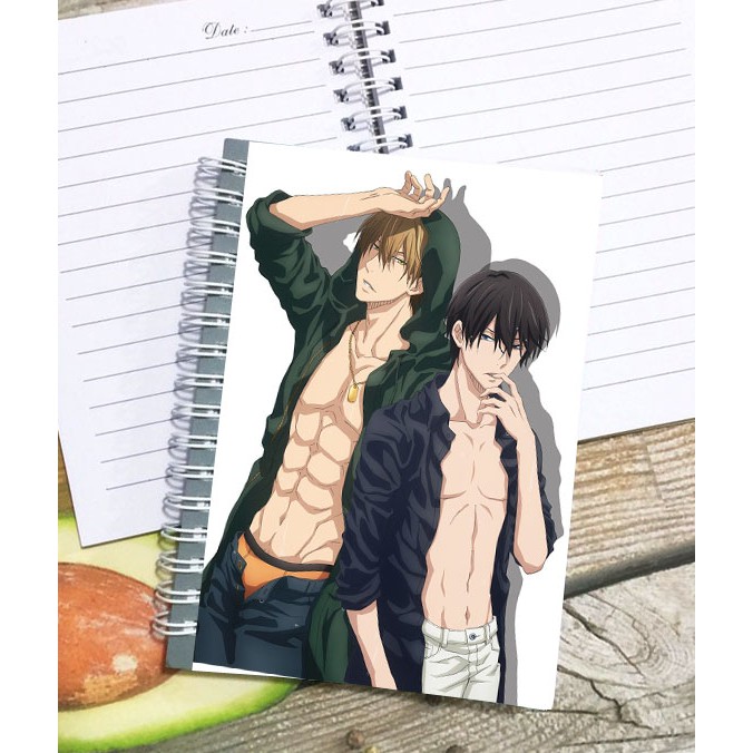 sổ tay Dakaretai Otoko 1-i ni Odosarete Imasu 200 trang sổ gáy xoắn