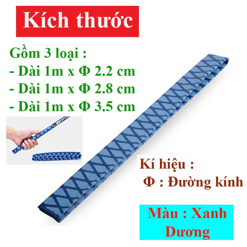 Màng Co Nhiệt Cuốn Cần Câu Tay Bọc Cần Cầm Chống Xây Xước, Trơn Trượt