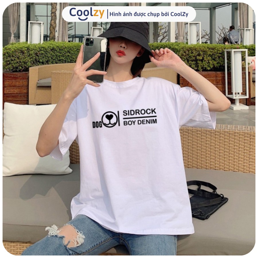 Áo Thun Nam Nữ phom rộng.  Áo Phông Tay Lỡ In Sirdrock chất liệu cotton cao cấp | CoolZy | BigBuy360 - bigbuy360.vn