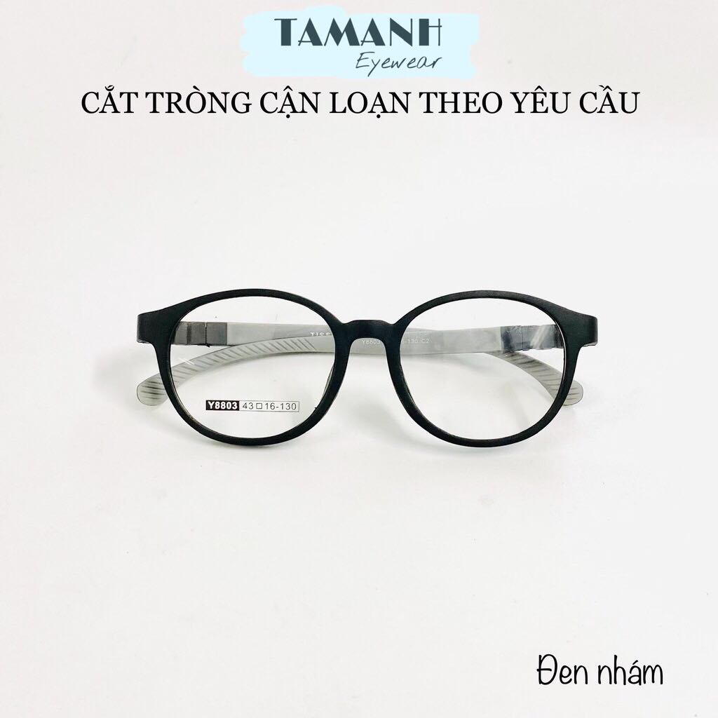 Gọng kính cận  trẻ em nhiều màu, gọng siêu dẻo Y8803, Y8807- nhận thay tròng cận viễn loạn theo yêu cầu
