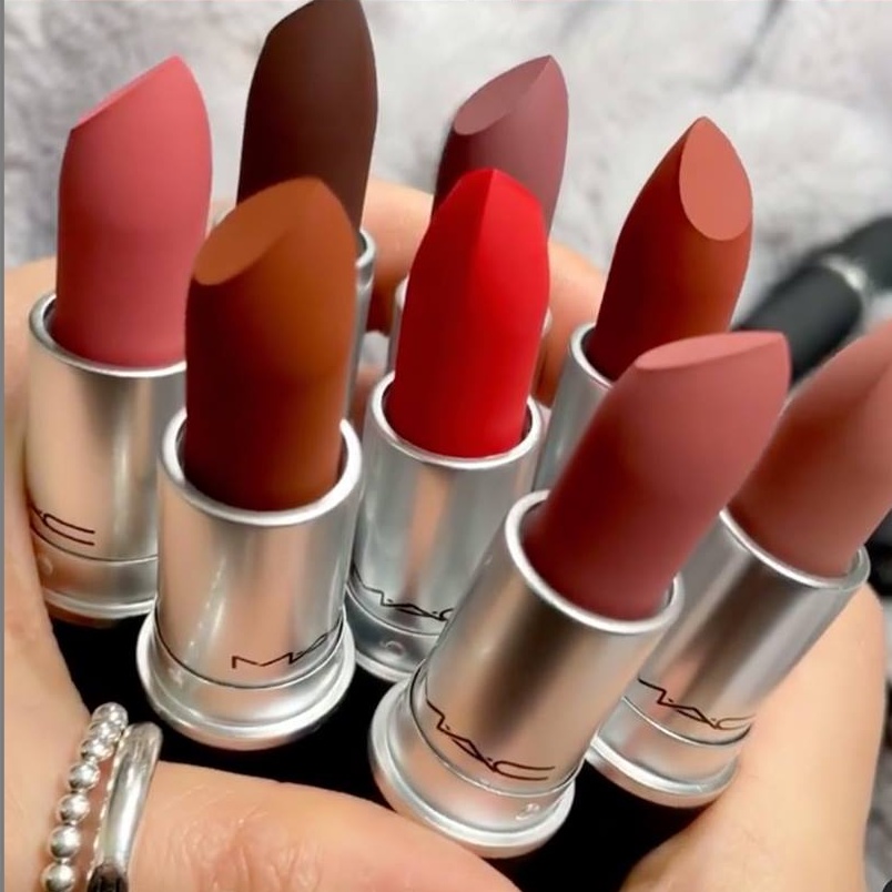 Son MAC chính hãng Ruby Woo, Chili, Lady Danger, nhiều màu sắc..