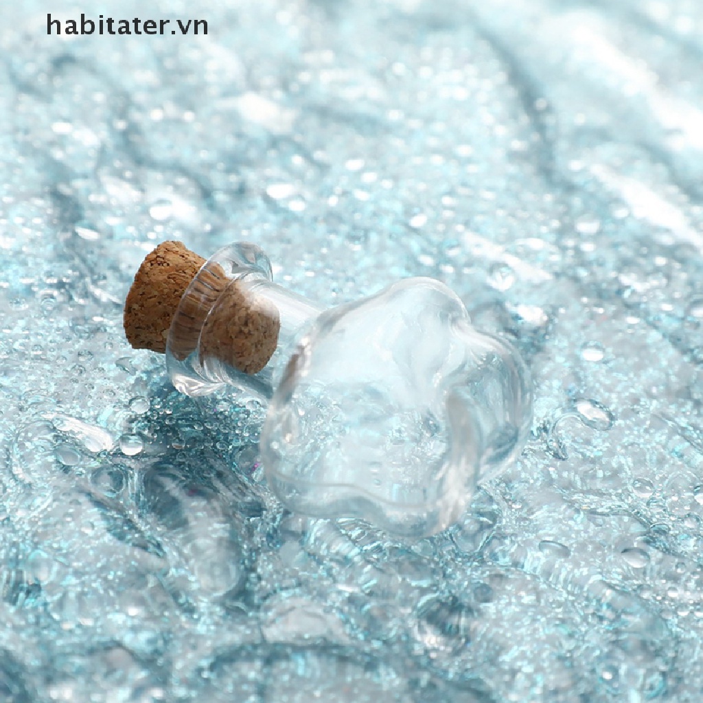 Set 5 Lọ Điều Ước Thủy Tinh Mini Có Nút Bần