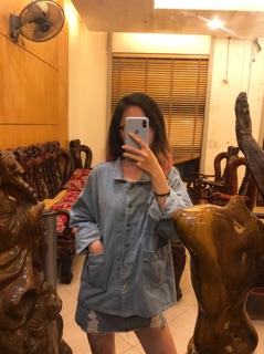 (SẴN) ÁO KHOÁC JEANS MẪU MỚI 2021