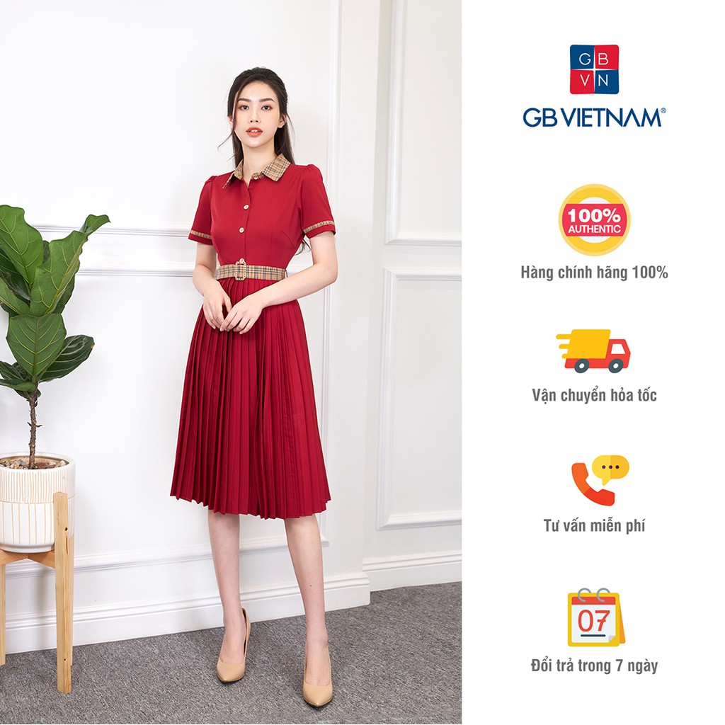 Váy công sở, [ Hàng Cao Cấp} GB15 Edana Dress,Đầm công sở