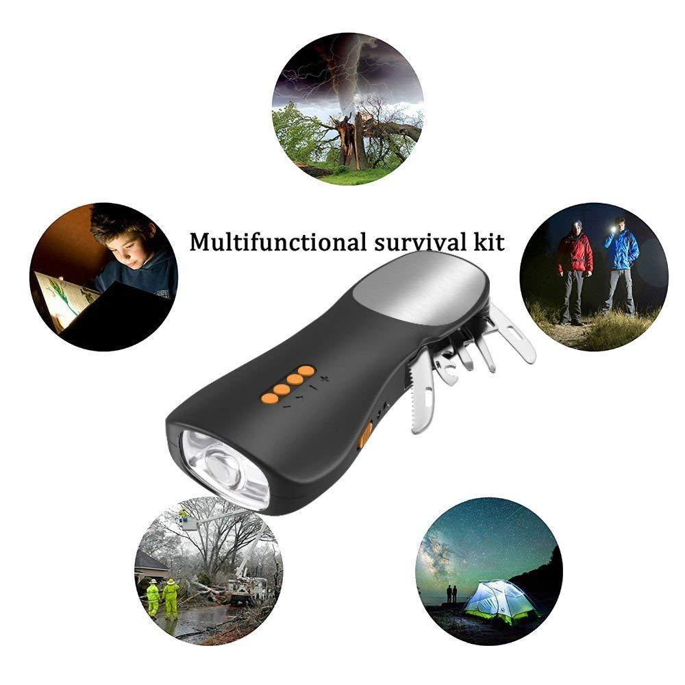 Đèn Pin Cứu Hộ Khẩn Cấp Sạc Pin Tiện Dụng