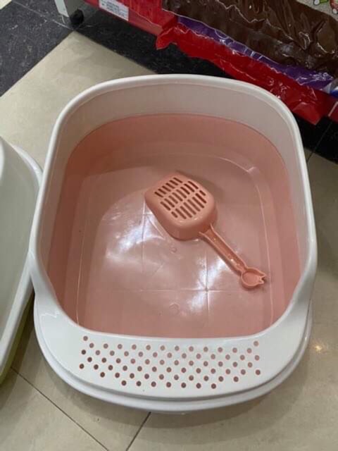 Khay vệ sinh thành cao cho chó mèo